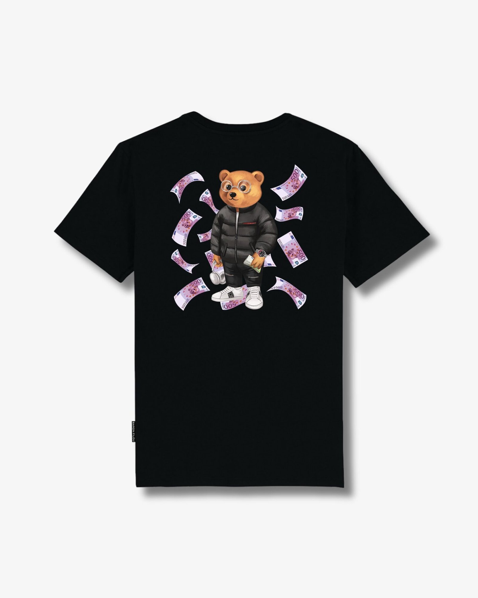 BARON FILOU | CAMISETA ORGANICA BACKPRINT XCIII FLYING EURO - Imagen 2