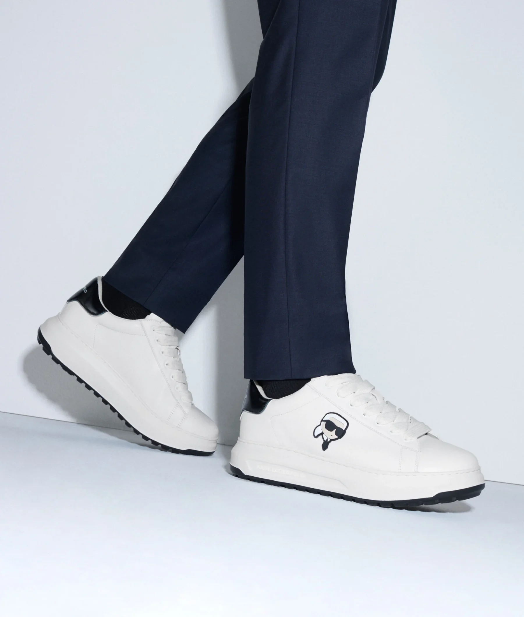 KARL LAGERFELD | SNEAKERS NFT KAPRI CON SUELA DENTADA IKON - Imagen 4
