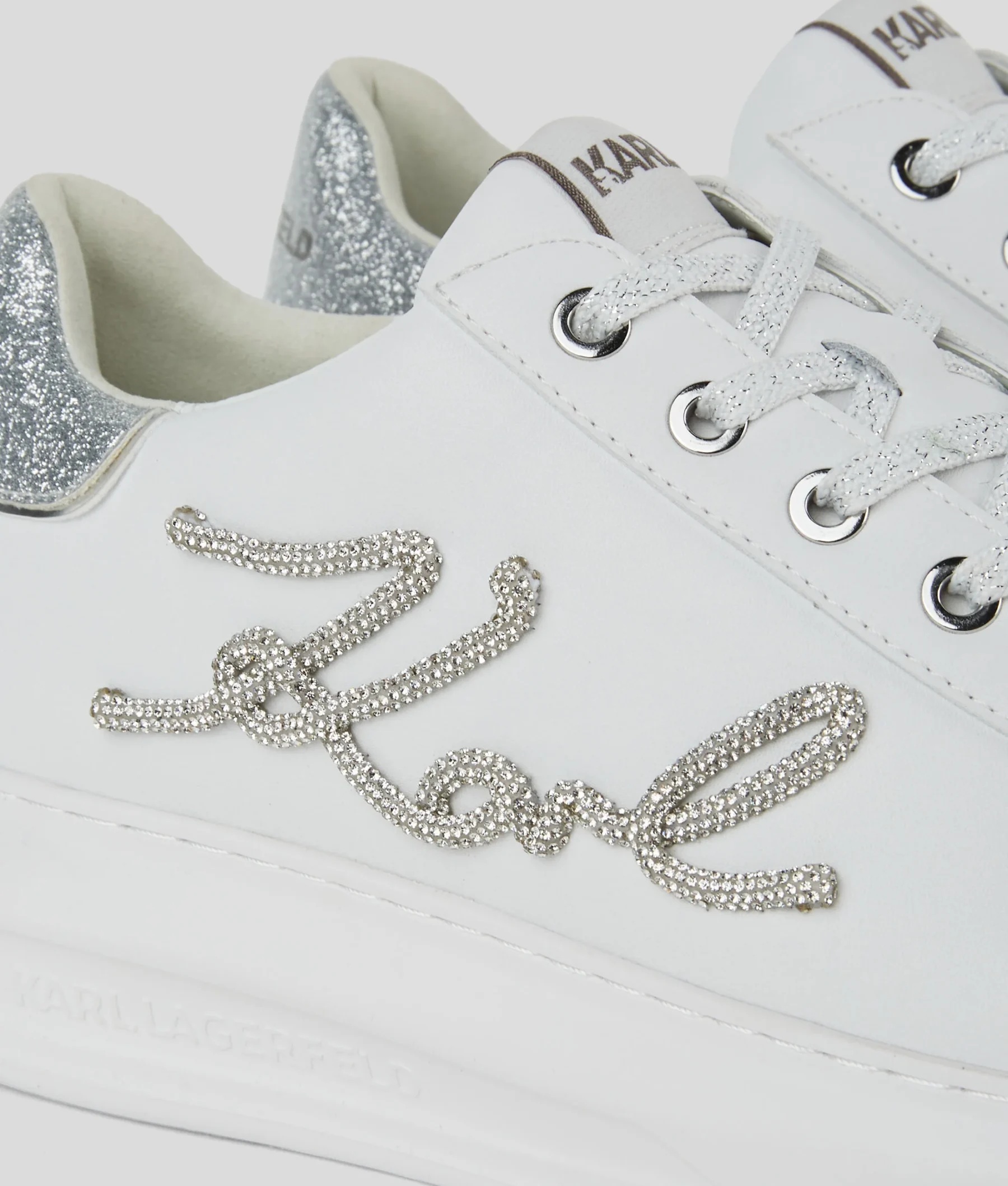 KARL LAGERFELD | SNEAKERS CON PEDRERIA KAPRI SIGNA - Imagen 4