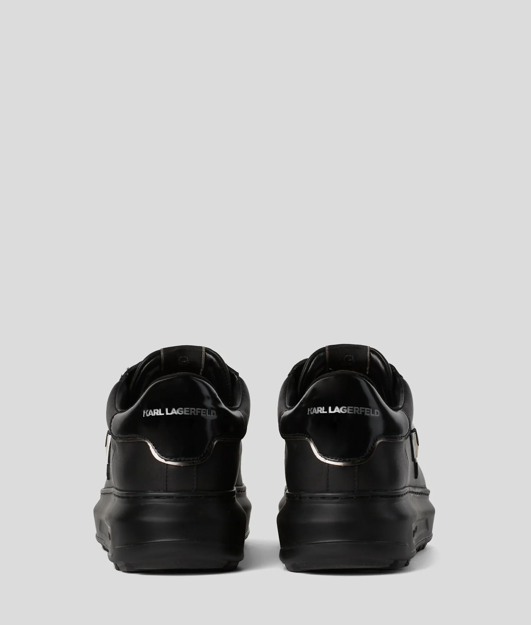 KARL LAGERFELD | SNEAKERS NFT KAPRI CON SUELA DENTADA IKON NEGRA - Imagen 2