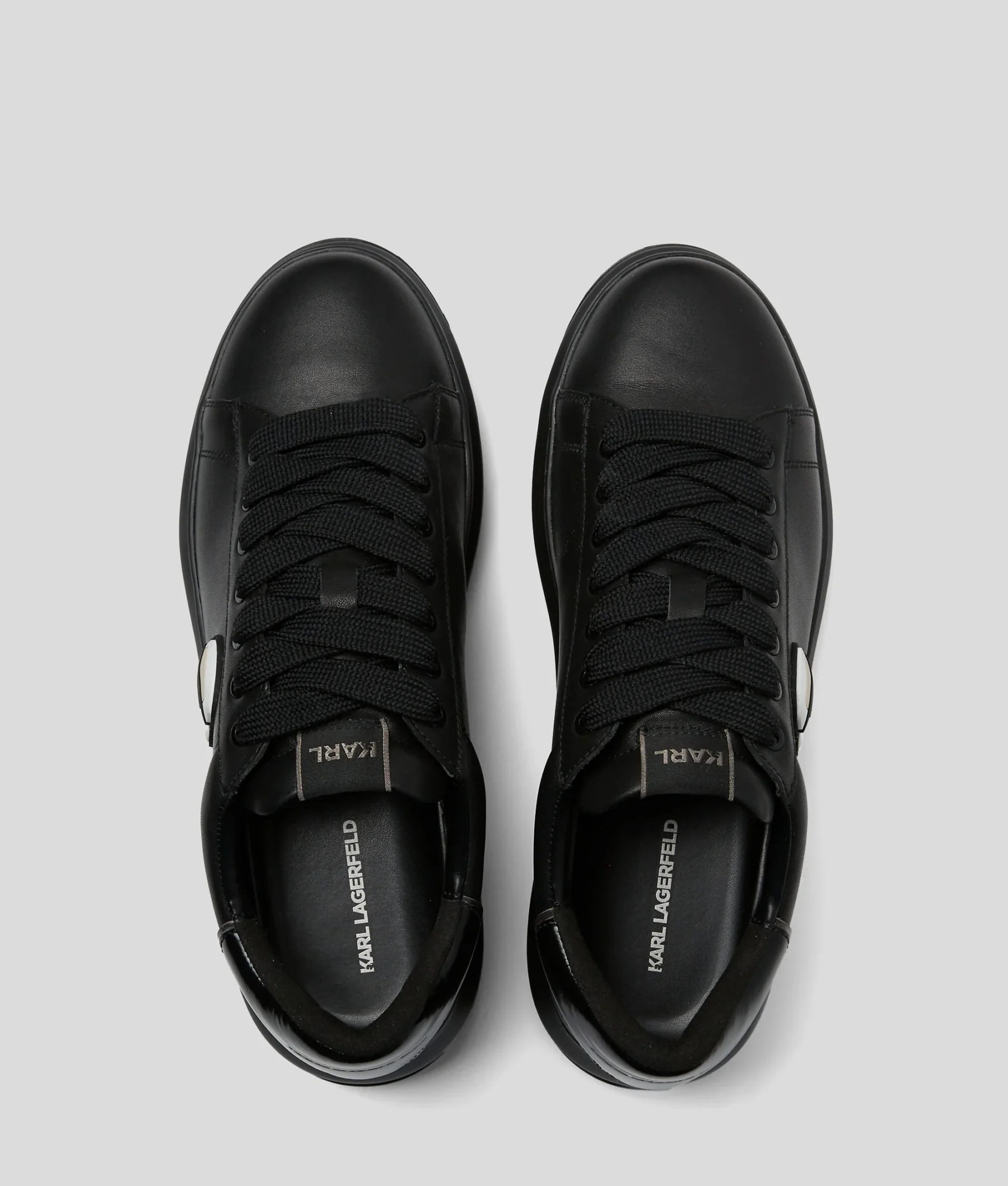 KARL LAGERFELD | SNEAKERS NFT KAPRI CON SUELA DENTADA IKON NEGRA - Imagen 3